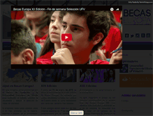 Tablet Screenshot of becaseuropa.es